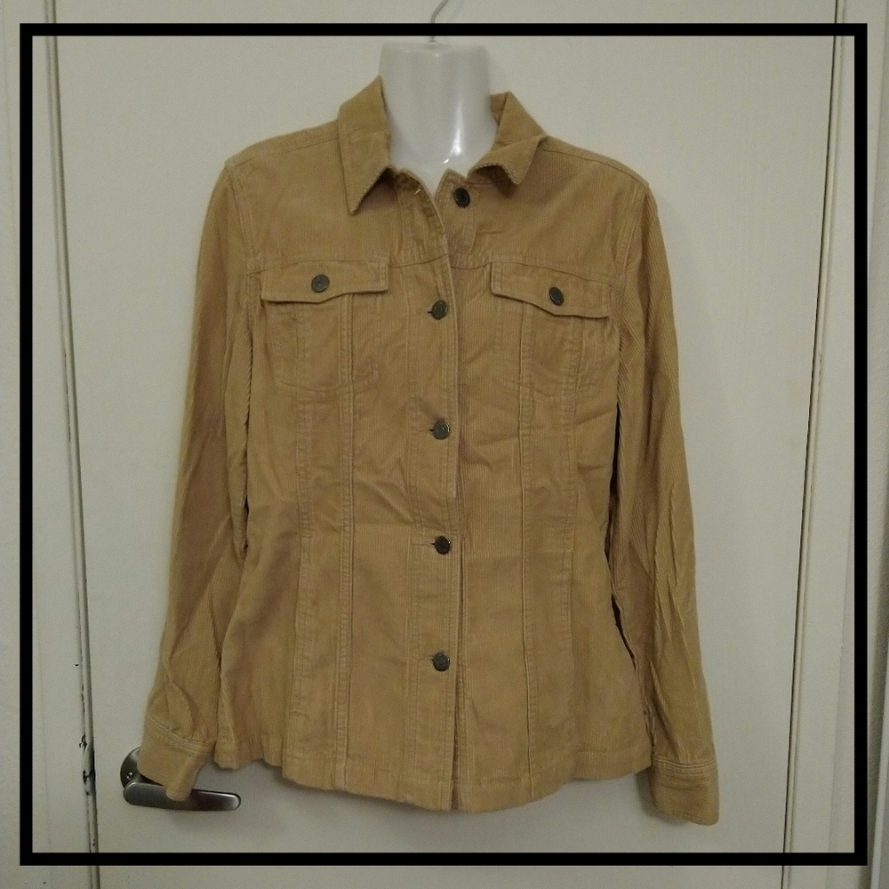 Women's Beige Eddie Bauer Jacket